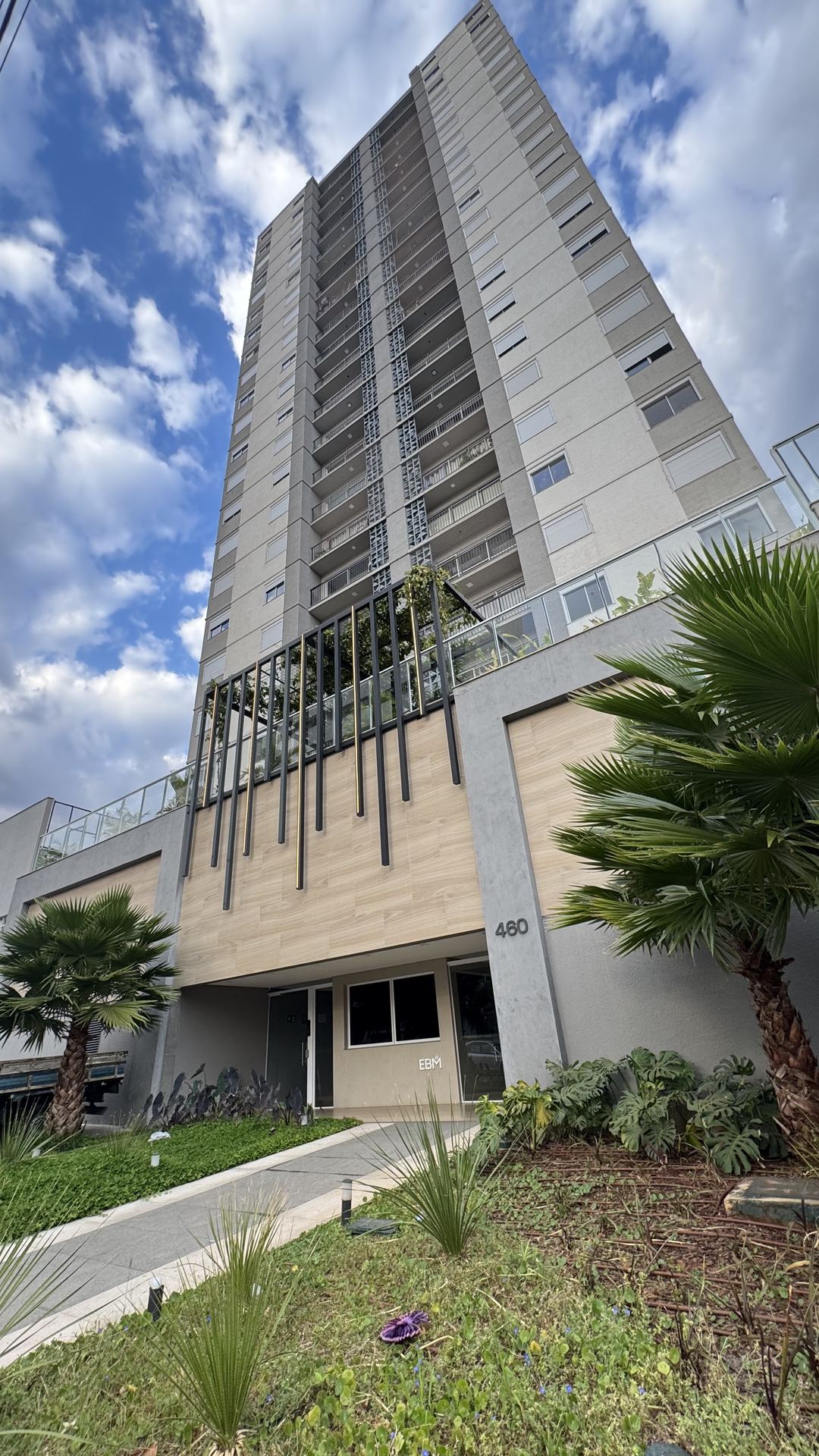 Fachada do Wish 211, prédio novo no Jardim América, Goiânia